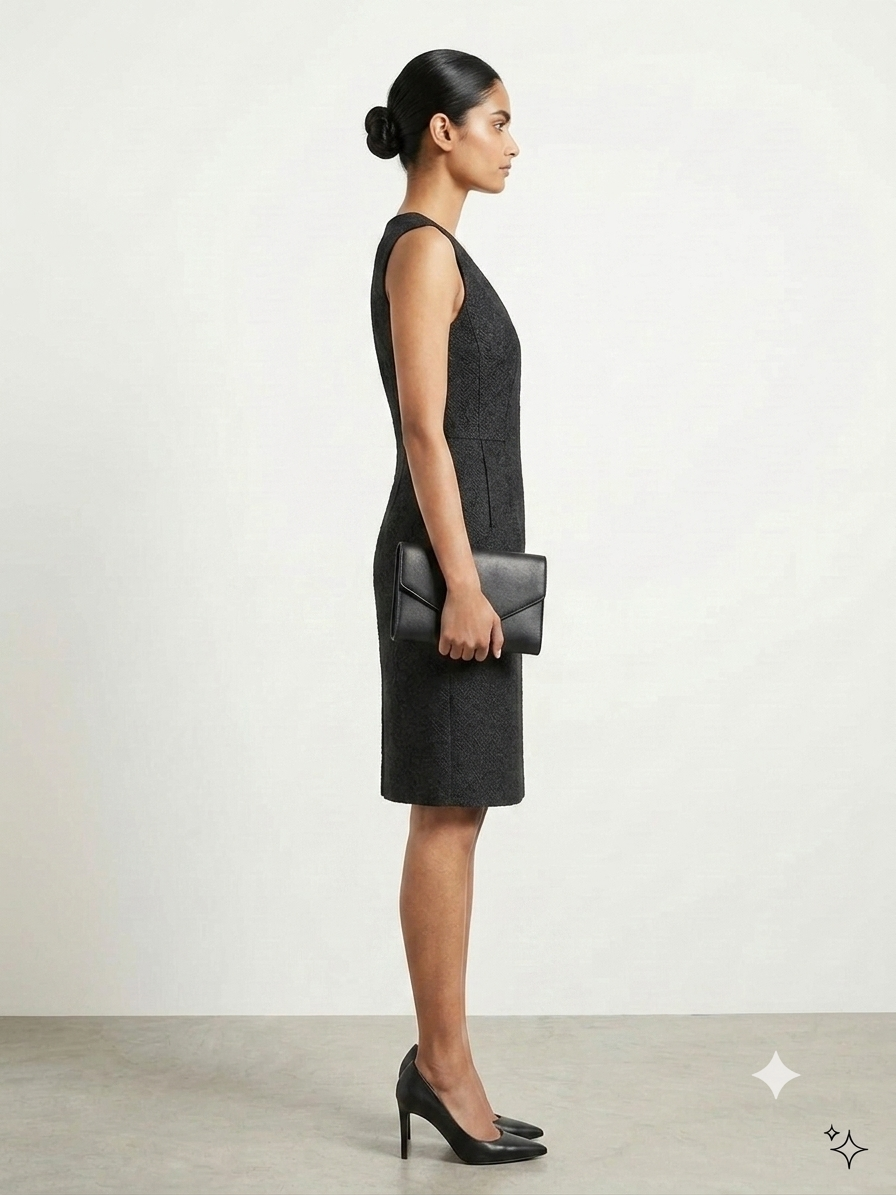 Essential Charcoal V-Neck