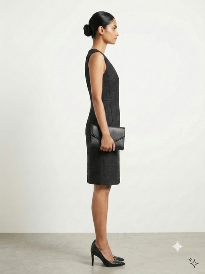 Essential Charcoal V-Neck