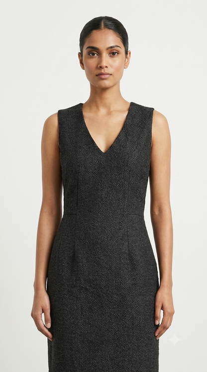 Essential Charcoal V-Neck