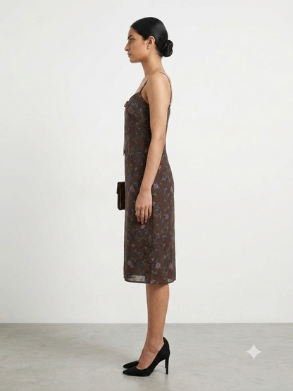 Floral Embroidered Cami Dress